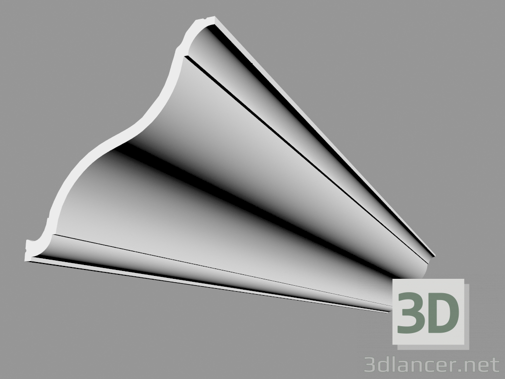 modèle 3D Corniche C835 (Xterio) (200 x 22,2 x 20,2 cm) - preview