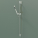 3D modeli Duş hortumu, sürgülü ve el duşu bulunan duş barı (26402980-06) - önizleme