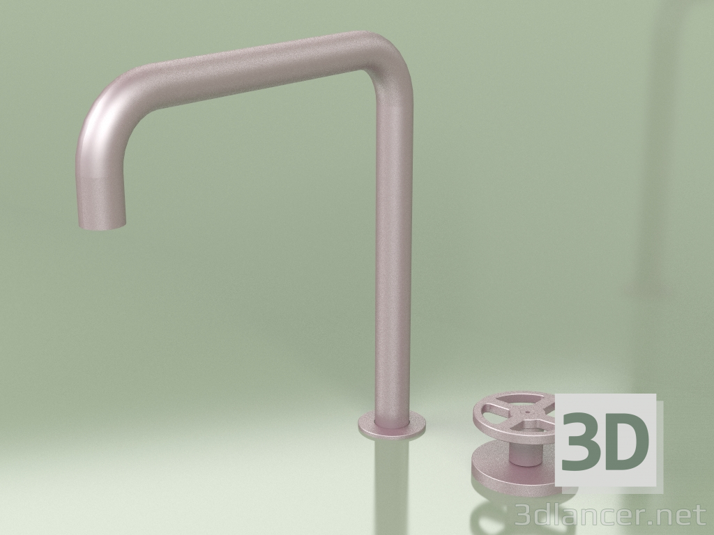 modèle 3D Mitigeur hydro-progressif, bec orientable (20 32, OR) - preview