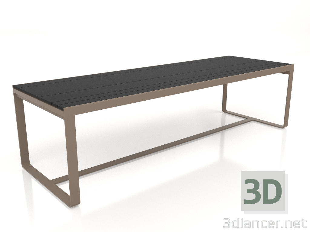 modello 3D Tavolo da pranzo 270 (DEKTON Domoos, Bronzo) - anteprima