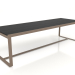 3d model Dining table 270 (DEKTON Domoos, Bronze) - preview