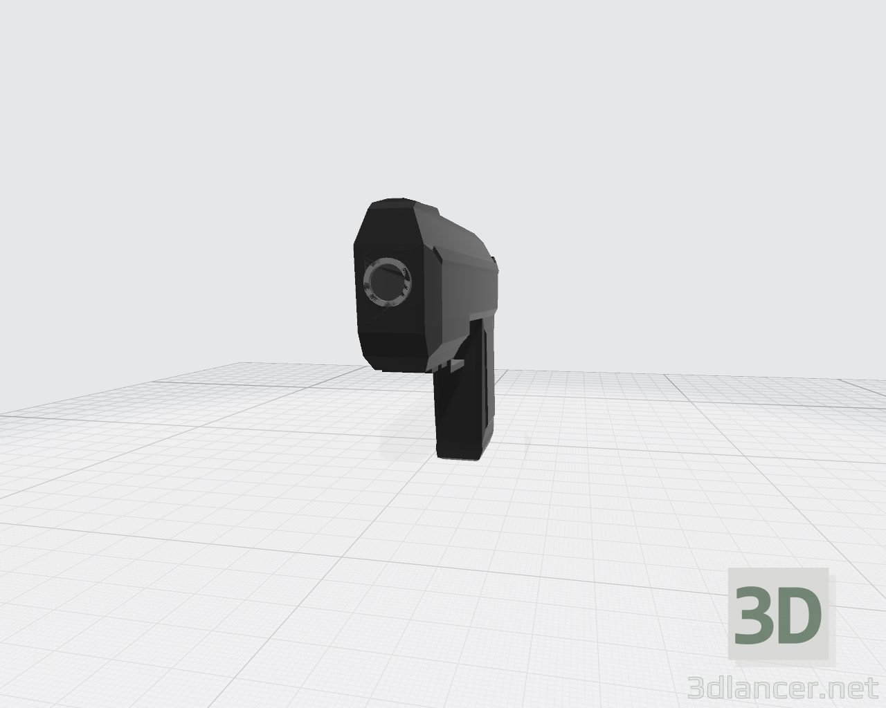 3D blaster modeli satın - render