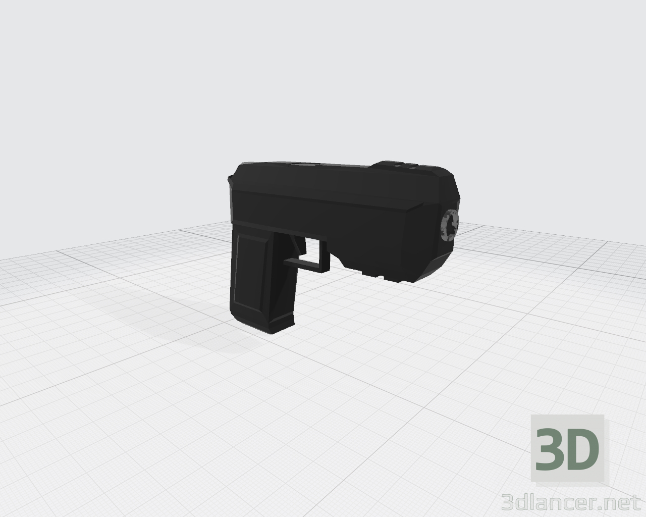 3d Blaster model buy - render