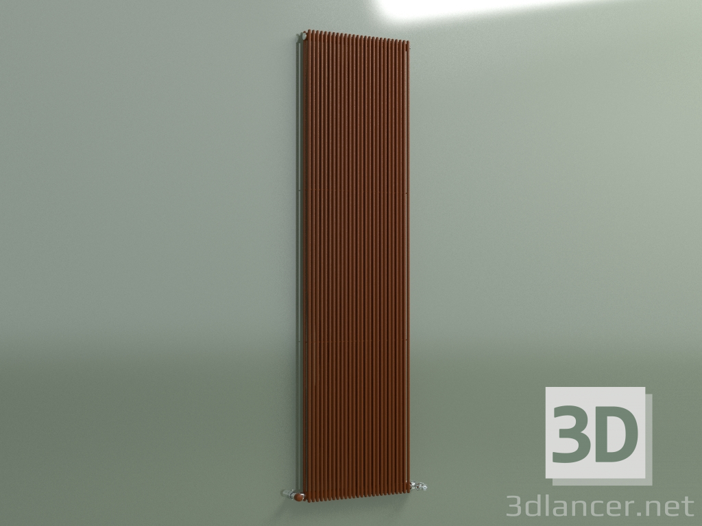 modèle 3D Radiateur vertical ARPA 22 (1820 26EL, Brun rouille) - preview