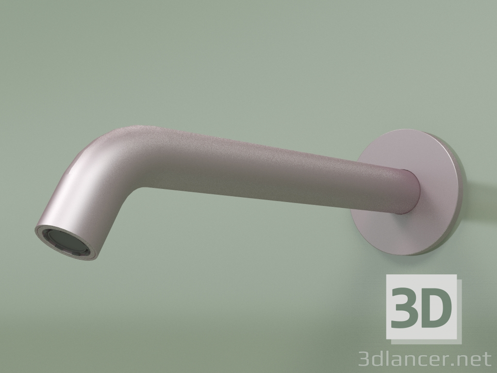 3D modeli Duvar musluğu Lmax 210mm (BC017, OR) - önizleme