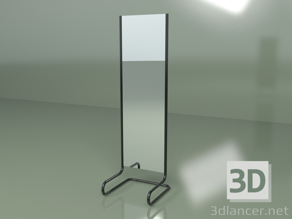 3D Modell Spiegel von Warja Schuka (schwarz) - Vorschau