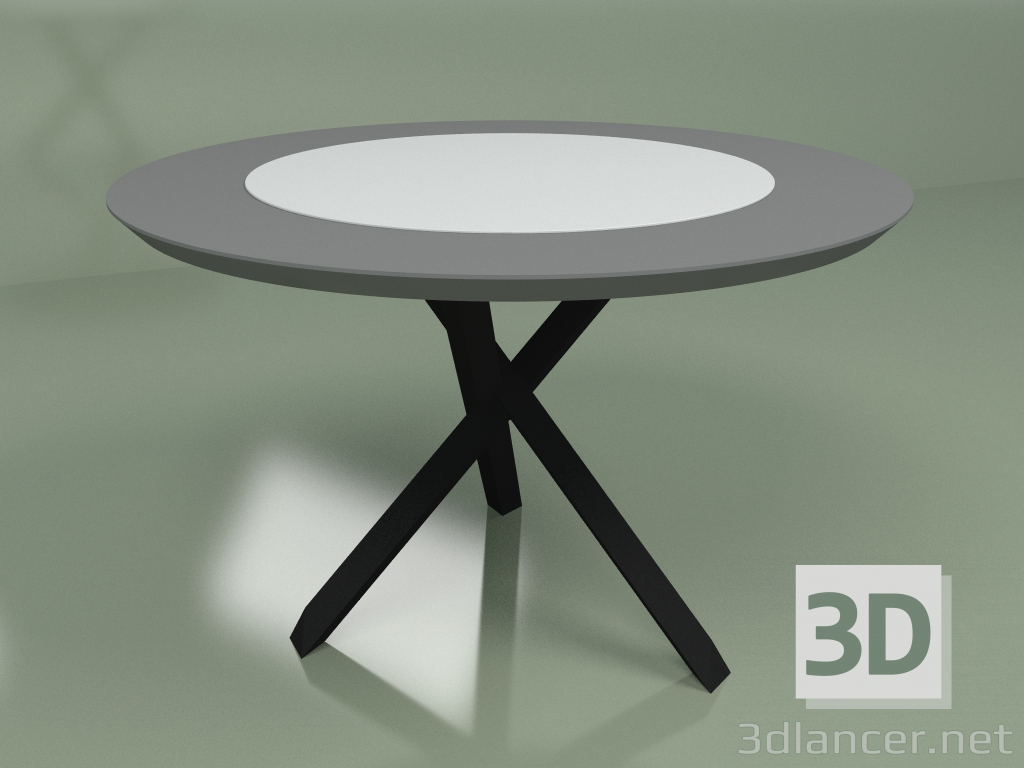 Modelo 3d mesa de jantar amigo - preview