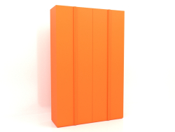 Pintura MW 01 do guarda-roupa (1800x600x2800, laranja brilhante luminoso)