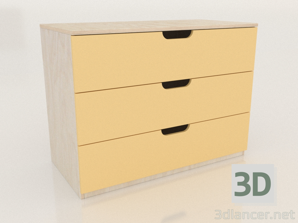 3d model MODE M (DSDMAA) chest of drawers - preview