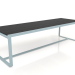 3d model Dining table 270 (DEKTON Domoos, Blue gray) - preview