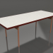 modèle 3D Table à manger (Rouge vin, DEKTON Sirocco) - preview
