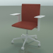 3d model Low back chair 6501 (5 castors, with removable padding, adjustable 3D armrest XL, V12) - preview