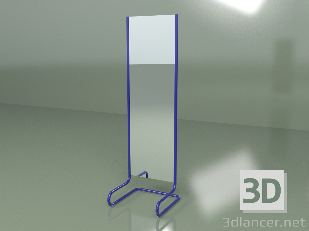 modello 3D Specchio di Varya Schuka (blu) - anteprima
