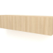 modello 3D Mensola pensile ST 06 (1 anta, 1200x315x250, legno bianco) - anteprima
