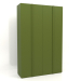 3d модель Шкаф MW 01 paint (1800х600х2800, green) – превью