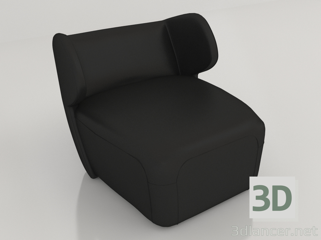 3D Modell Sessel DC80 - Vorschau