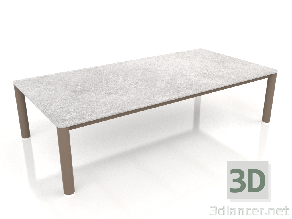 modello 3D Tavolino 70×140 (Bronzo, DEKTON Kreta) - anteprima