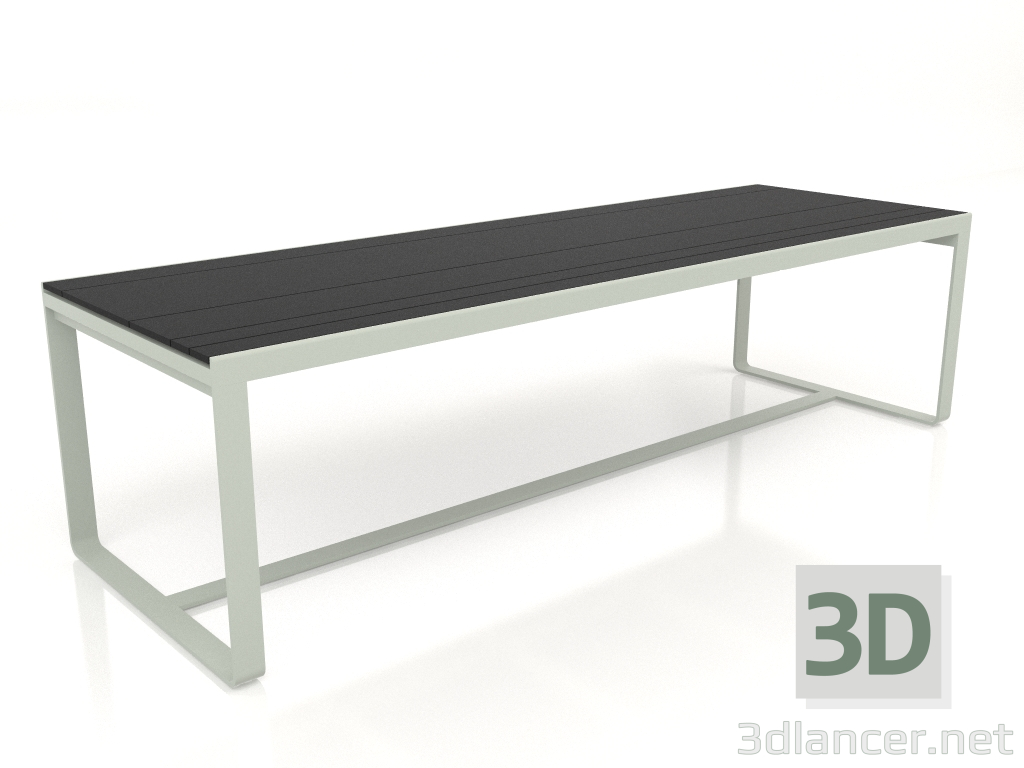 modello 3D Tavolo da pranzo 270 (DEKTON Domoos, Grigio cemento) - anteprima