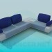 3D Modell Sofa - Vorschau