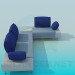 3d model Sofa - preview