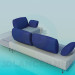 3D Modell Sofa - Vorschau