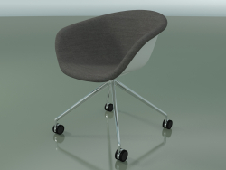 Chair 4217 (4 castors, with front trim, PP0001)