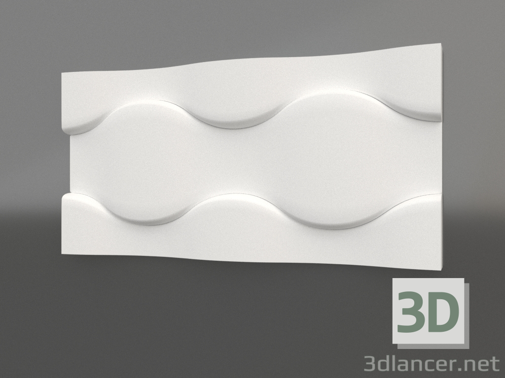3D modeli 3 boyutlu panel M-06 - önizleme