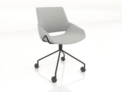 Swivel chair with wheels