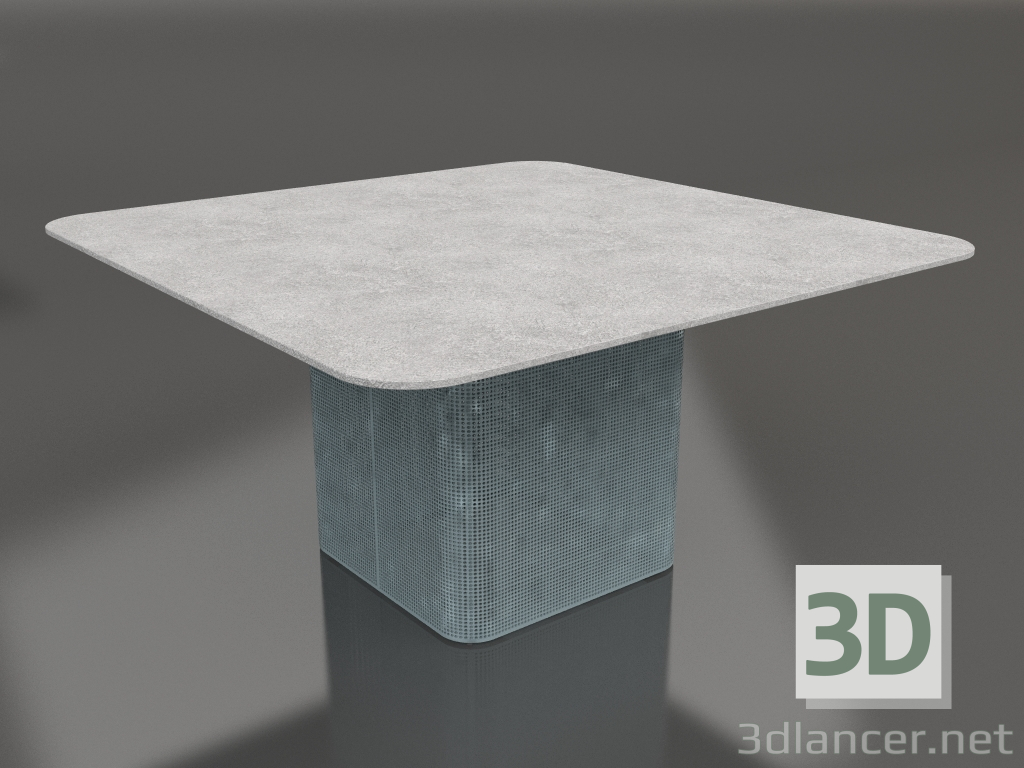 modello 3D Tavolo da pranzo 140 (Grigio blu) - anteprima