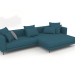 3d model Carol sofa 3360 x 1800 (Aura 18) - preview