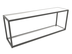 Zweistufige Sitzbank (GLAS, 120x30x44)