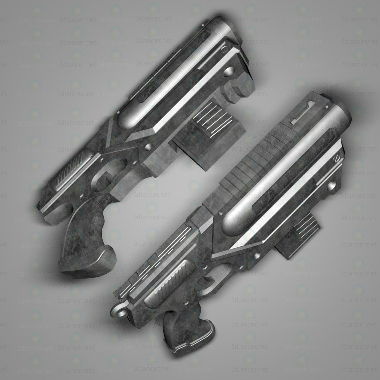 Arma pesada "Caimán" 3D modelo Compro - render Arma pesada "Caimán" 3D modelo Compro - render