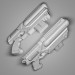 Arma pesada "Caimán" 3D modelo Compro - render