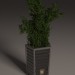 3d Potted plants model buy - render