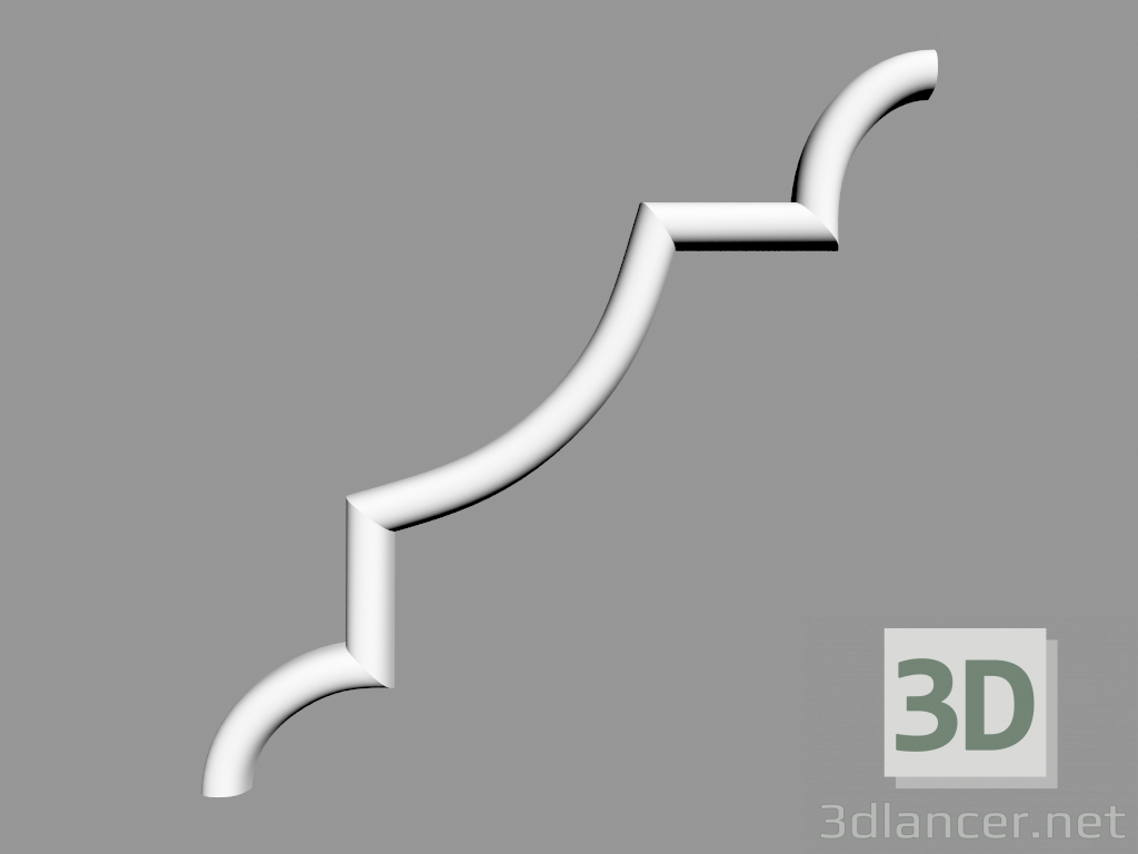 3D modeli Açı (TU15) - önizleme