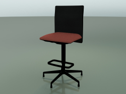 Low back stool 6506 (5 legs, with mesh, V39)