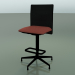 3d model Low back stool 6506 (5 legs, with mesh, V39) - preview