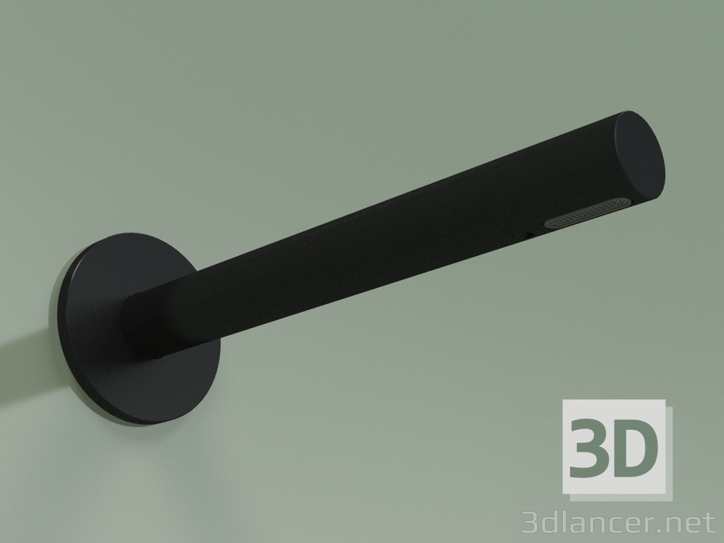 3D Modell Gerader Wandauslauf Lmax 190 mm (BC018, NO) - Vorschau