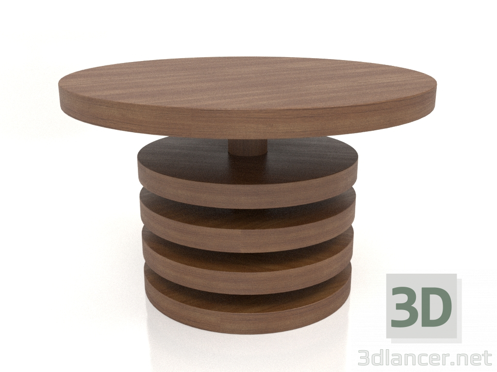 modèle 3D Table basse JT 04 (D=800x500, bois brun clair) - preview