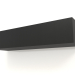 3D modeli Asma raf ST 06 (2 kapılı, 1200x315x250, ahşap siyahı) - önizleme