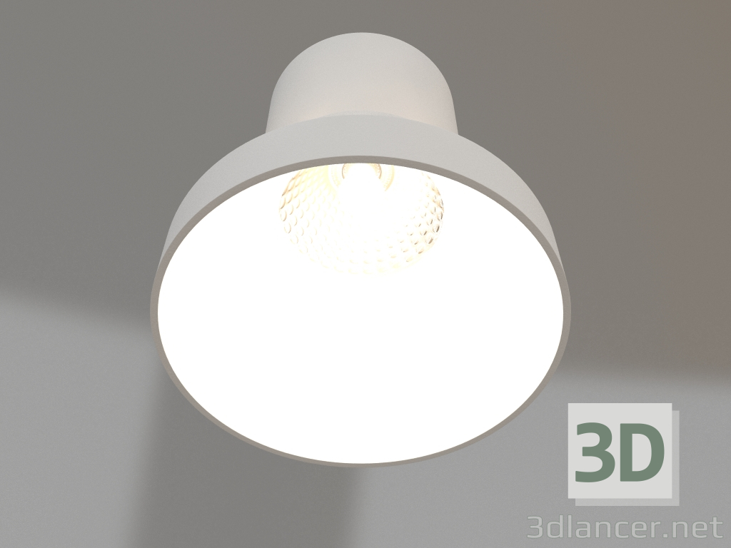 modèle 3D Lampe MS-VOLCANO-BUILT-R65-6W Warm3000 (WH, 38 degrés, 230V) - preview