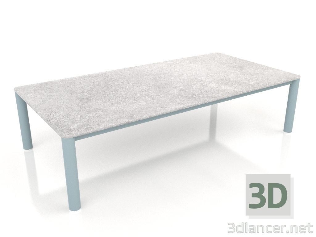 modèle 3D Table basse 70×140 (Bleu gris, DEKTON Kreta) - preview