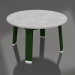 3d model Round side table (Bottle green, DEKTON) - preview