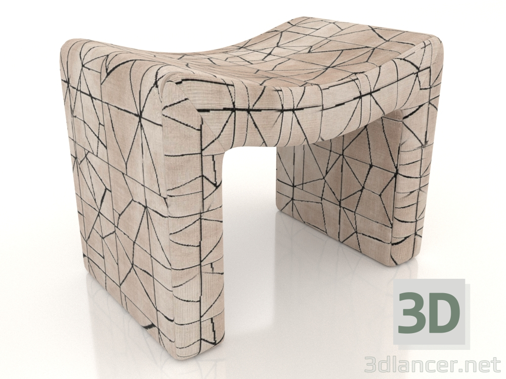 3d модель Табурет M – превью