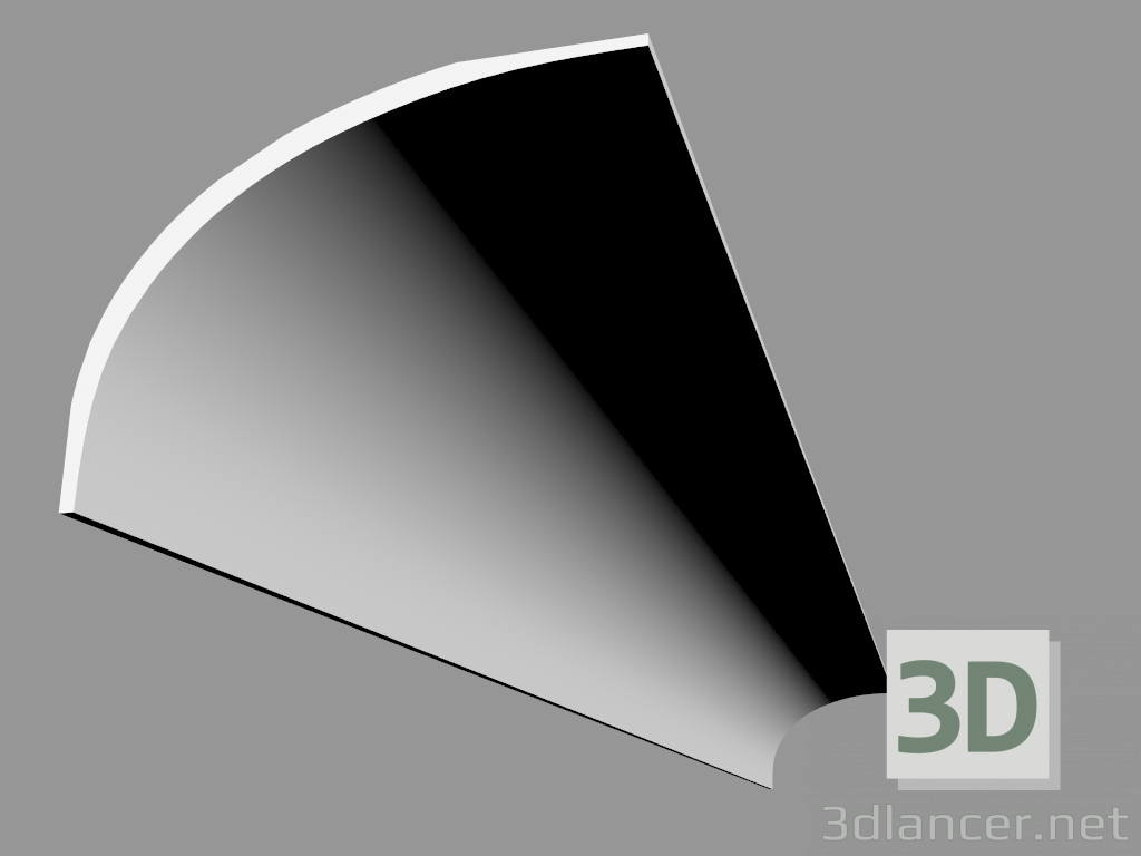 3D modeli Korniş C890 (Xterio) (200 x 21,6 x 15,9 cm) - önizleme