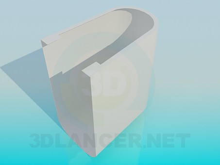 modelo 3D Pies en el bidé - escuchar modelo 3D Pies en el bidé - escuchar