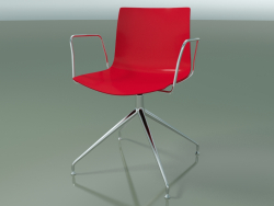 Chair 0368 (swivel, with armrests, LU1, polypropylene PO00104)