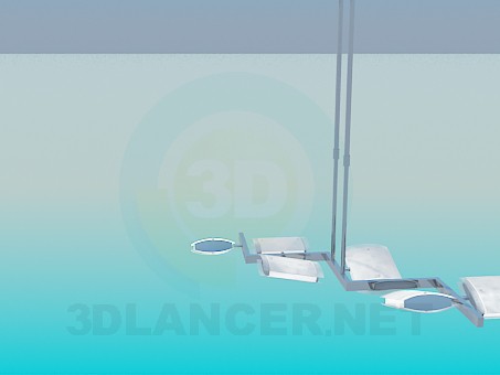 modèle 3D Set d’éclairage - preview