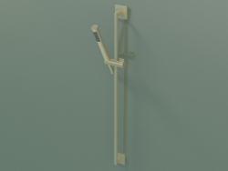 Barre de douche avec flexible de douche, toboggan et douchette (26402980-28)