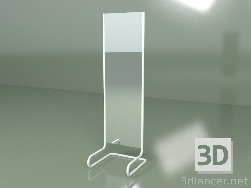 modello 3D Specchio di Varya Schuka (bianco) - anteprima